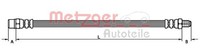 Metzger Autoteile Bremsschlauch 4110791 FüR 285 384 S60 Volvo V70 2 1 Bifuel CNG