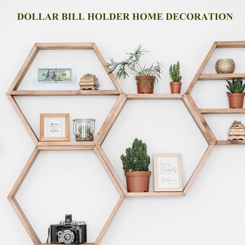 Dollar Bill Frame Display Acrylic Holder for Transparent-1 - Picture 9 of 9