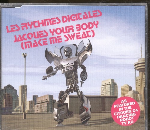 Les Rythmes Digitales Jacques Your Body (Make Me Sweat) CD UK Data 2005 enhanced