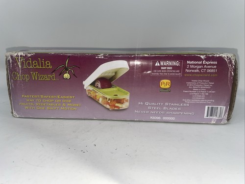 Vidalia Chop Wizard mit Bonus Würfelmesser, wie im Fernsehen gesehen, brandneu und versiegelt - Bild 6 von 8