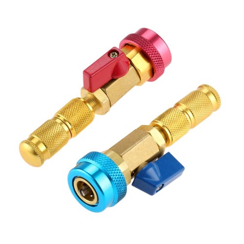 R134a Air Conditioning Valve Core Quick Remover Installer High Low Pressure Kit - Picture 6 of 8