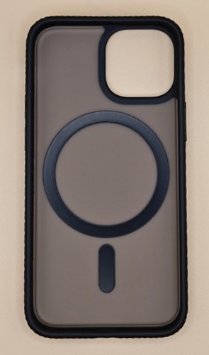 Funda Magnética Translúcida Mate iPhone 13 Mini MagSafe Textura Antideslizante-Negro - Imagen 2 de 7