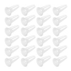 50 Pcs Breathable Plastic Hydroponic Baskets for Soilless Plant Growth