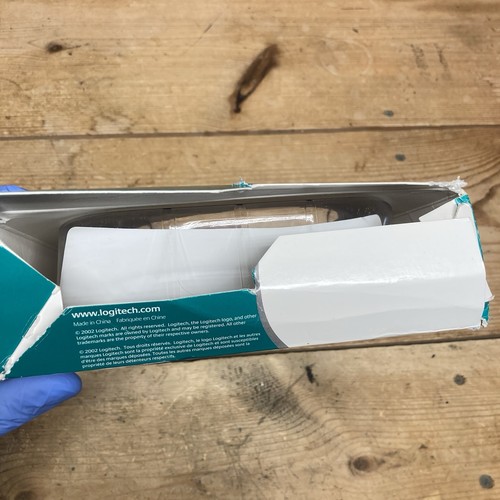 Logitech Trackman Marble Mouse T-BC21 Trackball 910-000806 New Open Box - Picture 4 of 21