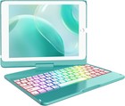 MMK Tastatur Hülle kompatibel für iPad 9,7 Zoll 2018 6. Gen, abnehmbar kabellos