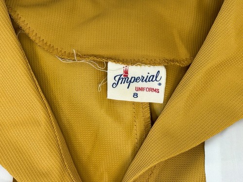 Mcdonalds Uniform Vintage "Slash Logo" 60er Jahre gelb Kleid Mitarbeiter Imperial - Bild 5 von 15