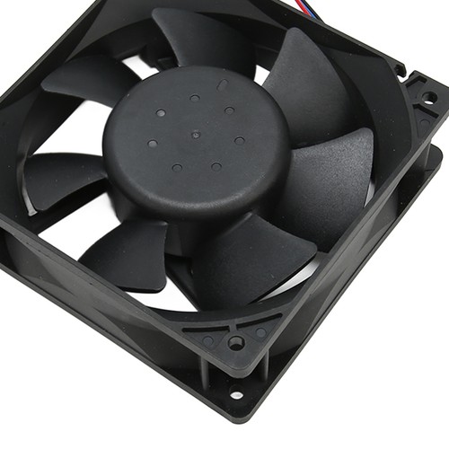 CPU Cooling Fan 120mm 24V 0.75A 1300RPM Quiet 3Pin Connector Easy Installation - Picture 9 of 12
