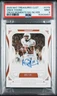 Vince Young 2025 National Treasures Collegiate #10 Silver Moments Auto /39 PSA 9