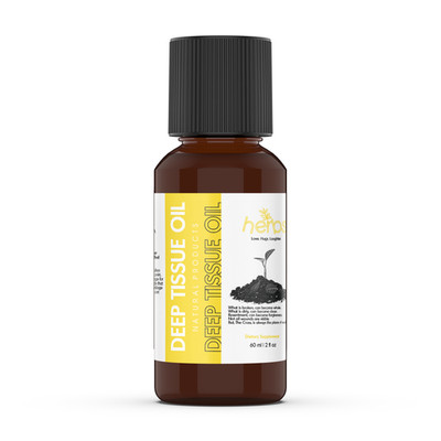 DEEP TISSUE OIL , 4 oz | Liquid Natural Herb extract for muscles, carpal tunnel