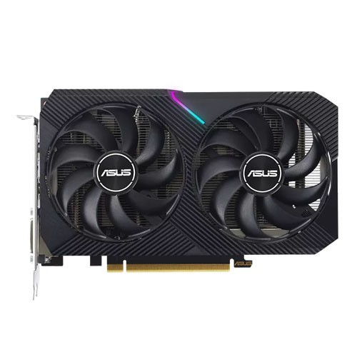 Asus DUAL RTX3050 OC V2, PCIe4, 8GB DDR6, HDMI, DP, DVI, 1852MHz Clock, RGB - Picture 2 of 12