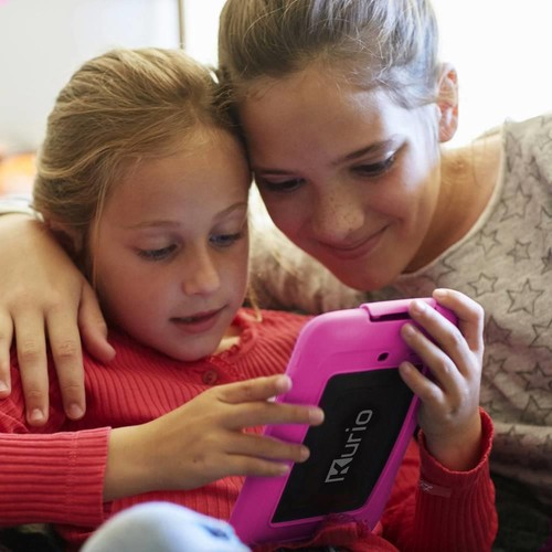 Childrens Gaming Tablet Pink Kurio Tab Connect 7 Inch Pre Loaded Games Kids - Picture 8 of 9