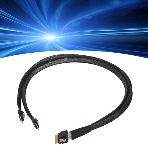 Mini SAS Cable 24 Gbps Fast Transmission /ATA Interface 0.5m Length SFF86 FY - Afbeelding 17 van 24