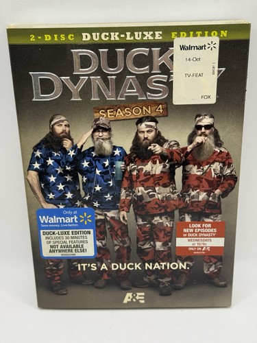 Duck Dynasty Season 4 DVD 2-Disc Duck-Luxe Edition w/Bonus Content NEW & SEALED - Imagen 2 de 9
