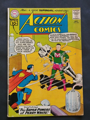 ACTION COMICS (DC) 4-BOOK LOT! SILVER AGE! (1961-1969) ALL SUPERMAN! & SUPEGIRL! - Picture 15 of 24