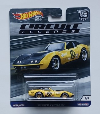 ホットウィール '69 COPO CORVETTE 38th Annual New Hot Wheels 1:64 Chevrolet 69 COPO Corvette Circuit