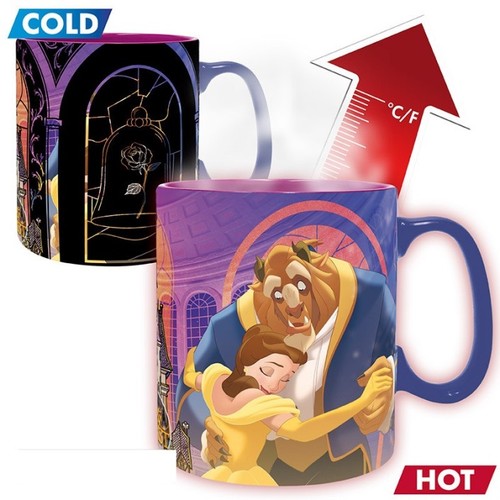 Taza Térmica de Cerámica Abystyle Disney Modelo Bella y Bestia - Imagen 1 de 4
