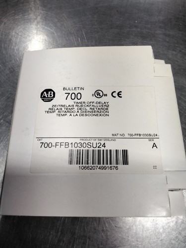 NEW ALLEN BRADLEY DELAY TIMING RELAY 700-FFB1030SU24 SER A FREE SHIPPING - Picture 4 of 9