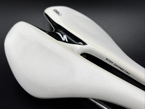 Specialized TOUPE Sport Gel 143mm weiß Cro-Mo Schienensattel sehr gut gebraucht - Bild 5 von 16