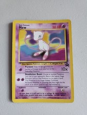 Mew 8 Wotc Promo Regular MP Moderately Played Pokemon 