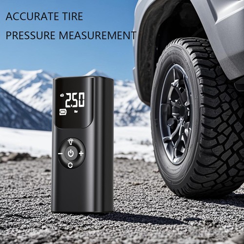 150 PSI Air Compressor Tire Inflator Air Pump Fits Car Moto Bike Tire PortablehW - Picture 9 of 9