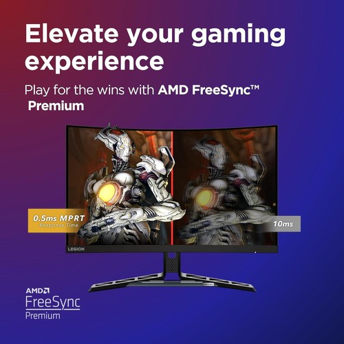 Lenovo Legion R27fc-30 27" FHD Curved 280Hz Gaming Monitor - 第 4/4 張圖片