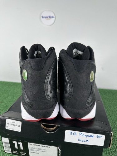 Size 11 - Air Jordan 13 Retro 2011 Playoff 414571-001 - Light Use - Picture 4 of 10