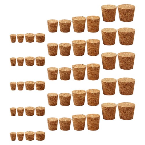 100Pcs Bottle Stoppers Corks for Wine and Beverage Preservation - Picture 8 of 12
