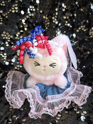 DRESSED UP Yoonique LaBabies Plush Clip Keychain Monster Doll CHOOSE YOUR COLOR - Picture 9 of 10