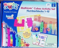 Mathlink Cubes Number blocks1-10 Activity Set, 30 Preschool Learning 