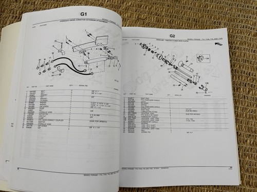 John Deere 714 714A 716 716A Forage Boxes Parts Catalog - Nov 1997 Ephemera - Picture 3 of 7