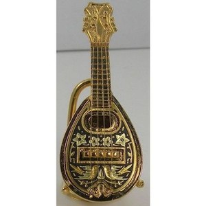 Damascene-Gold-Miniature-Mandolin-by-Midas-of-Toledo-Spain