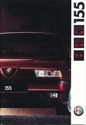 Alfa Romeo - 155  - Prospekt  - France -   CH - 9201 - 2214 