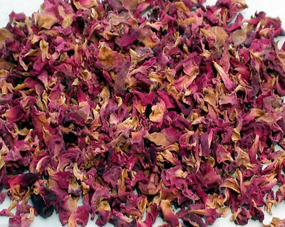 Sun Dried Rose Flower Petals Edible Natural Soap Food Free Ship 
