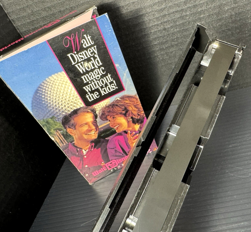 Walt Disney World Without Kids Vacation Planning Video VHS 1995 Retro WDW Letter - Picture 6 of 6