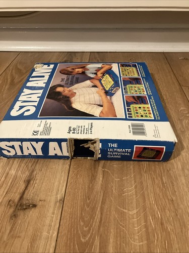 Vintage Stay Alive Brettspiel 70er Jahre Milton Bradley komplett Retro Marmor - Bild 7 von 10