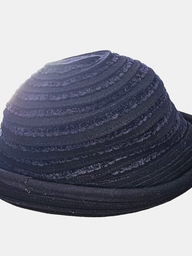 Vintage Jennifer Moore Mütze blau Wolle Made in Italy  - Bild 1 von 6