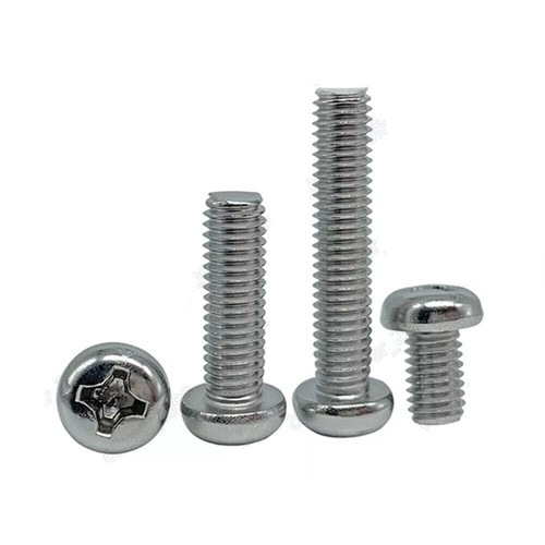 M2 M2.5 M3-M8 304 Stainless Steel Phillips Cross Small Pan Head Machine Screws - Picture 6 of 12