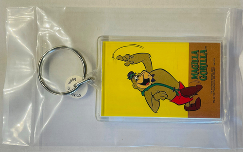 Key Chain: Vintage Cartoon "Magilla Gurilla" (2001) - New in Sealed Baggie - Picture 2 of 2