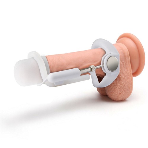 2Pcs/Set Penis Silicone Sleeve for Extender Stretcher Max Vacuum Enlargement USA - Picture 11 of 20