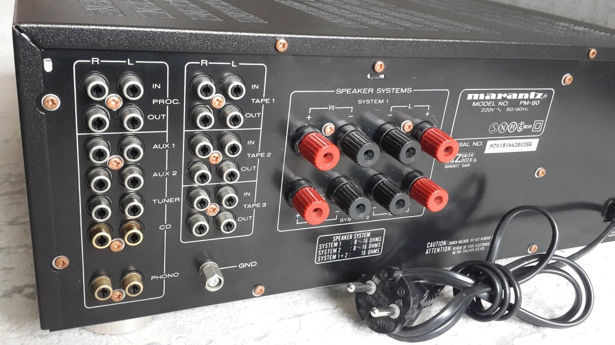 Marantz PM-80 Stereo Integrated Amplifier Class 