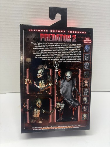 NECA Predator 2 Ultimate Shaman 7" ACTION FIGURE NIB - Picture 4 of 4