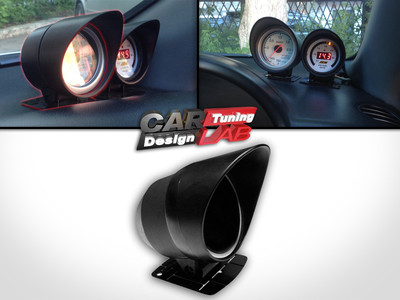 60mm Defi Gauges Universal Gauge Meter Pod Mounting Cup Holder Black