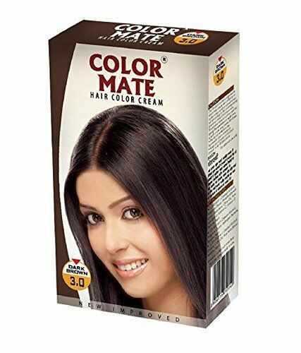 Color mate Hair Color Cream PACK OF 2 (Dark Brown ) Free shipping world | eBay Color mate Hair Color Cream PACK OF 2 (Dark Brown ) Free shipping world | eBay