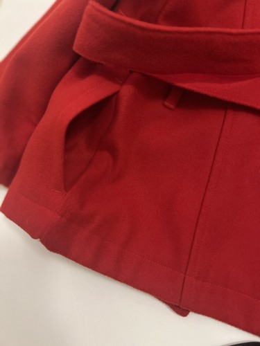 Kids Girl Crazy 8 Red Button/Strap Coat Size S(5-6) - Picture 9 of 12