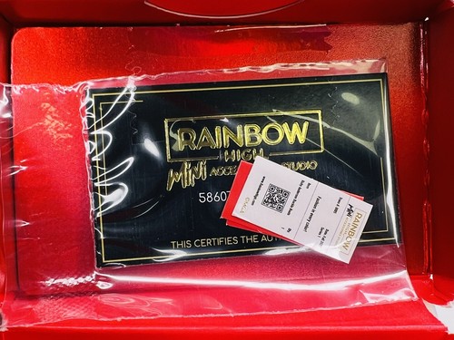 Rainbow High Mini Accessories Studio High Heels Boots Red Black Gold Studded NEW - Picture 3 of 3