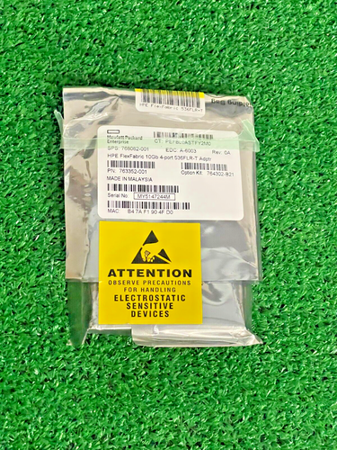 Hewlett Packard 763352-001 HPE FlexFabric 536FLR-T 4-Port PCIe Network Adapter - Picture 5 of 10