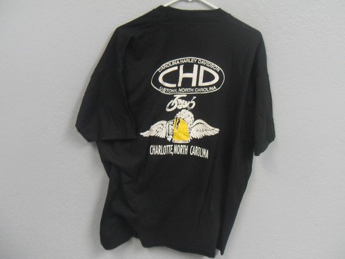 Camiseta manga corta Holy Angels Carolina Harley Davidson Poker Run talla 2XL 1995 - Imagen 8 de 11