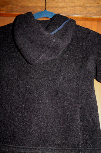 POLO RL LONG SLEEVE HOODED ZIP UP BLACK SWEATSHIRT SIZE 6/7 or 120 cm - Picture 4 of 4