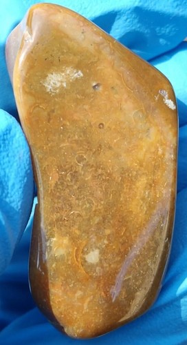 30g Polished Passion Fruit Agate Jasper Crystal Specimen - Picture 7 of 9