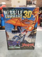 Missile Command 3D Atari Jaguar 1995 NOS New Factory Sealed Free Shipping